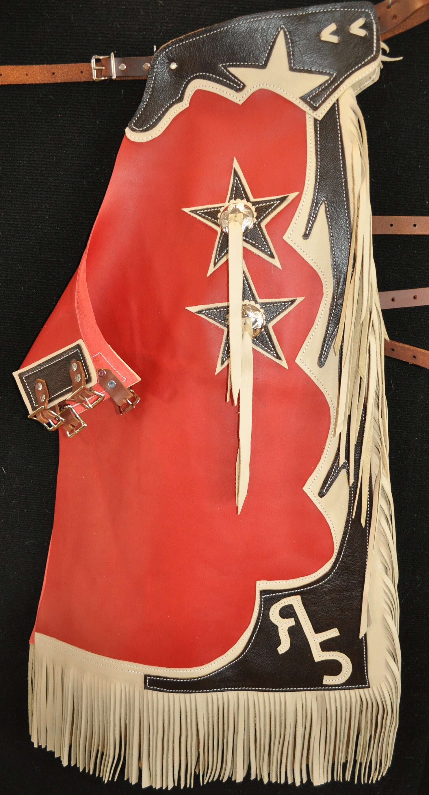 Universal Rider Chaps MADE in U.S.A. NOT PAKISTAN Custom Made Bronc Riders Chaps/ New/ Custom ...