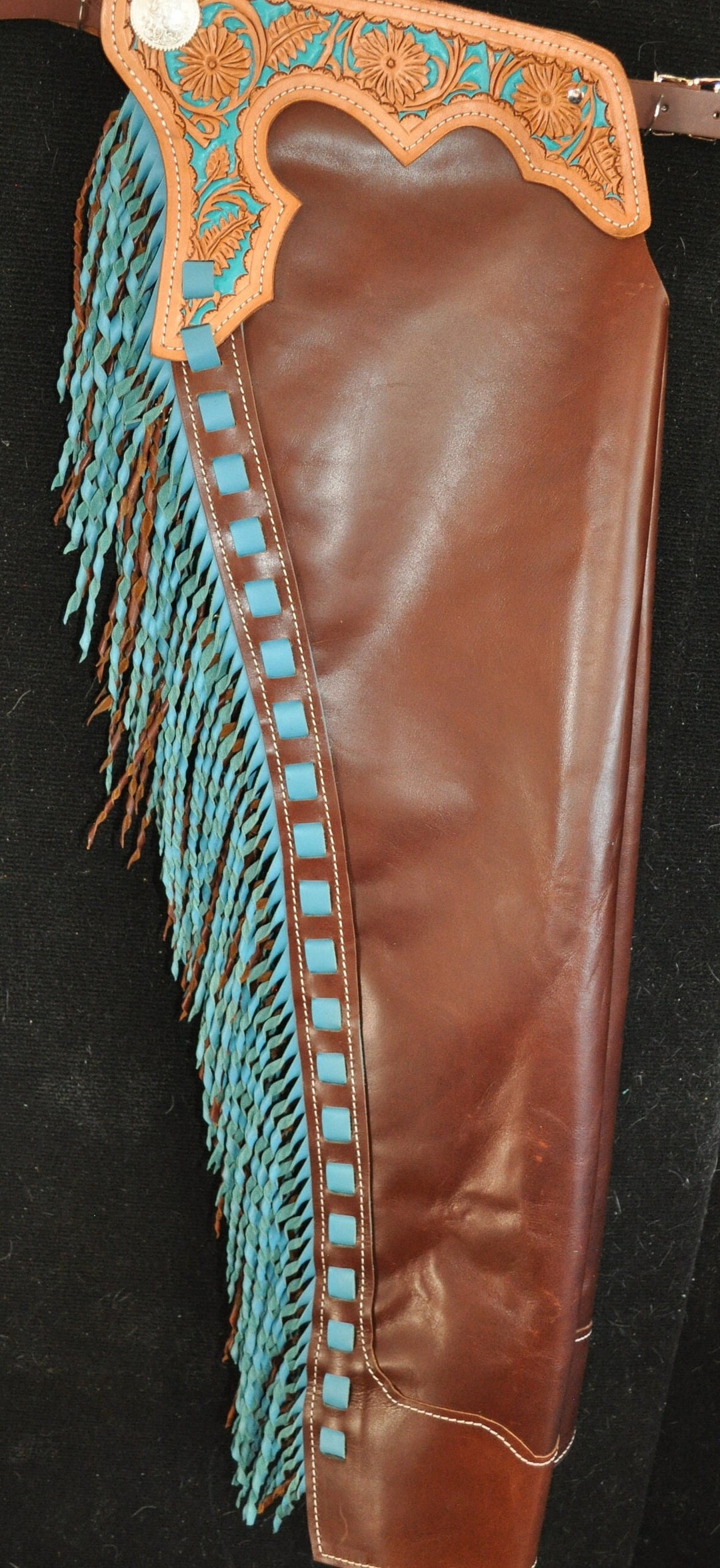 Custom leather chaps western shop