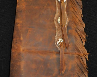 Custom Made Leather Kid's Chinks/Toddler's/ Youth/New/R Bar K