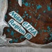 Custom Made Rodeo Royalty Chaps/ New/ Custom Leather/ Turquoise Acid ...