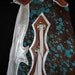 Custom Made Rodeo Royalty Chaps/ New/ Custom Leather/ Turquoise Acid ...