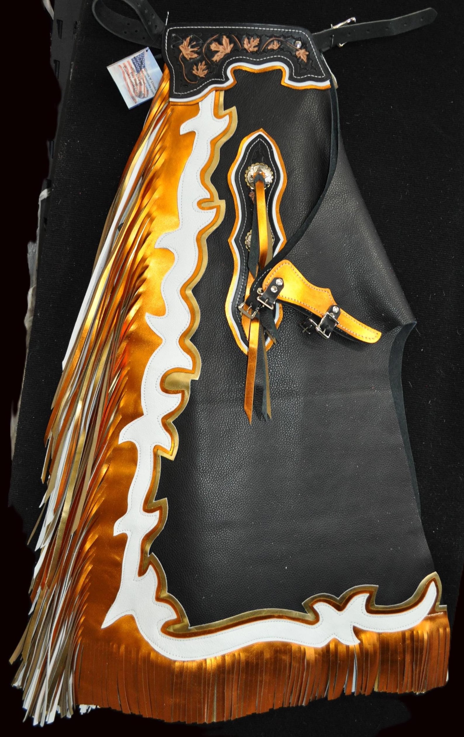 MADE in U.S.A. NOT PAKISTAN Custom Made Bull Rider Chaps/ New/ Custom ...