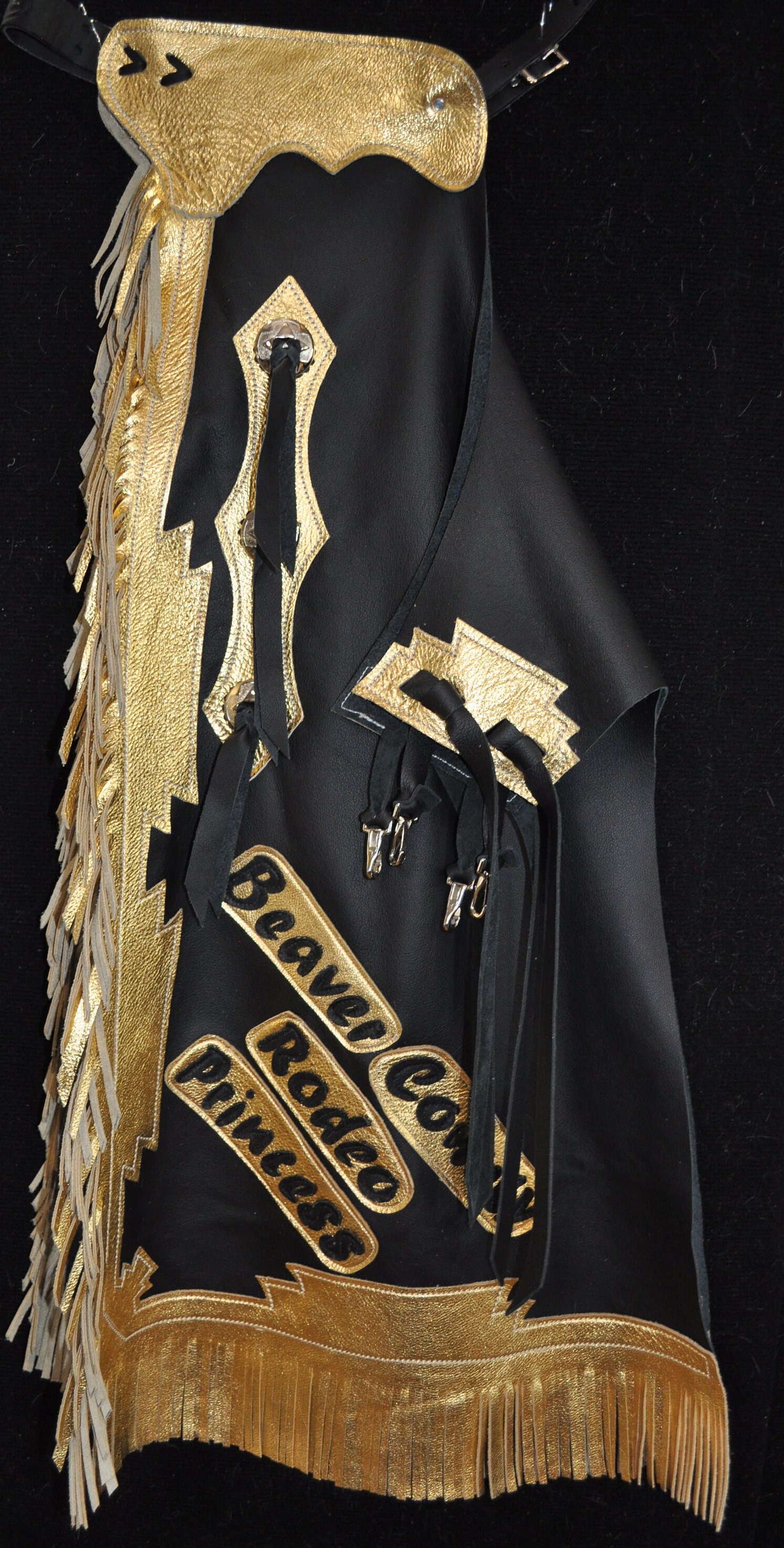 Custom Made Rodeo Royalty Chaps/ New/ Custom Leather/ Rodeo Chaps