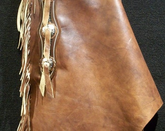 Custom Made Leather Chinks/New Chaps/R Bar K