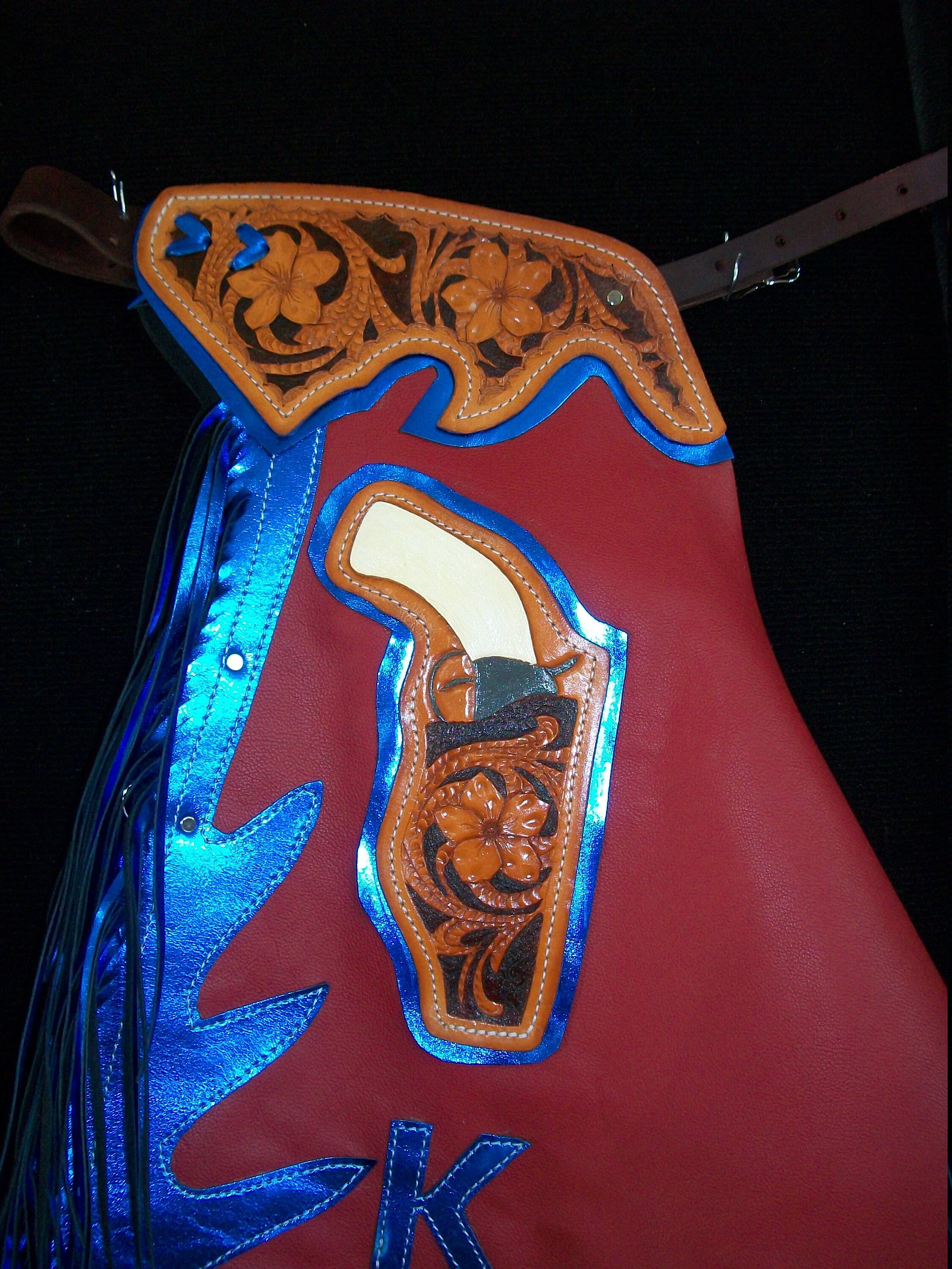 Custom Made Bronc Riders Chaps/ New/ Custom Leather/ Rodeo | Etsy