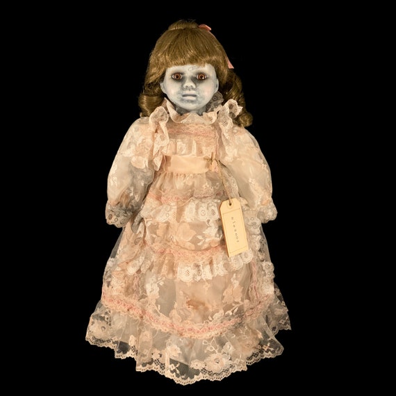 Creepy doll in the hall hotsell