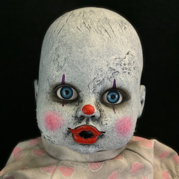 creepy clown doll