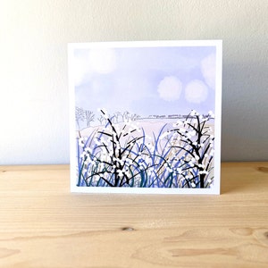 Frühlingskunstkarte, Blumenkunstkarte, leer für Ihre Nachricht, Geburtstagskarte