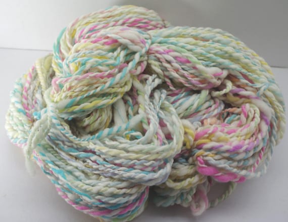 BULK ART YARN Bulk Hank of Handspun Art Yarn Thick and Thin 