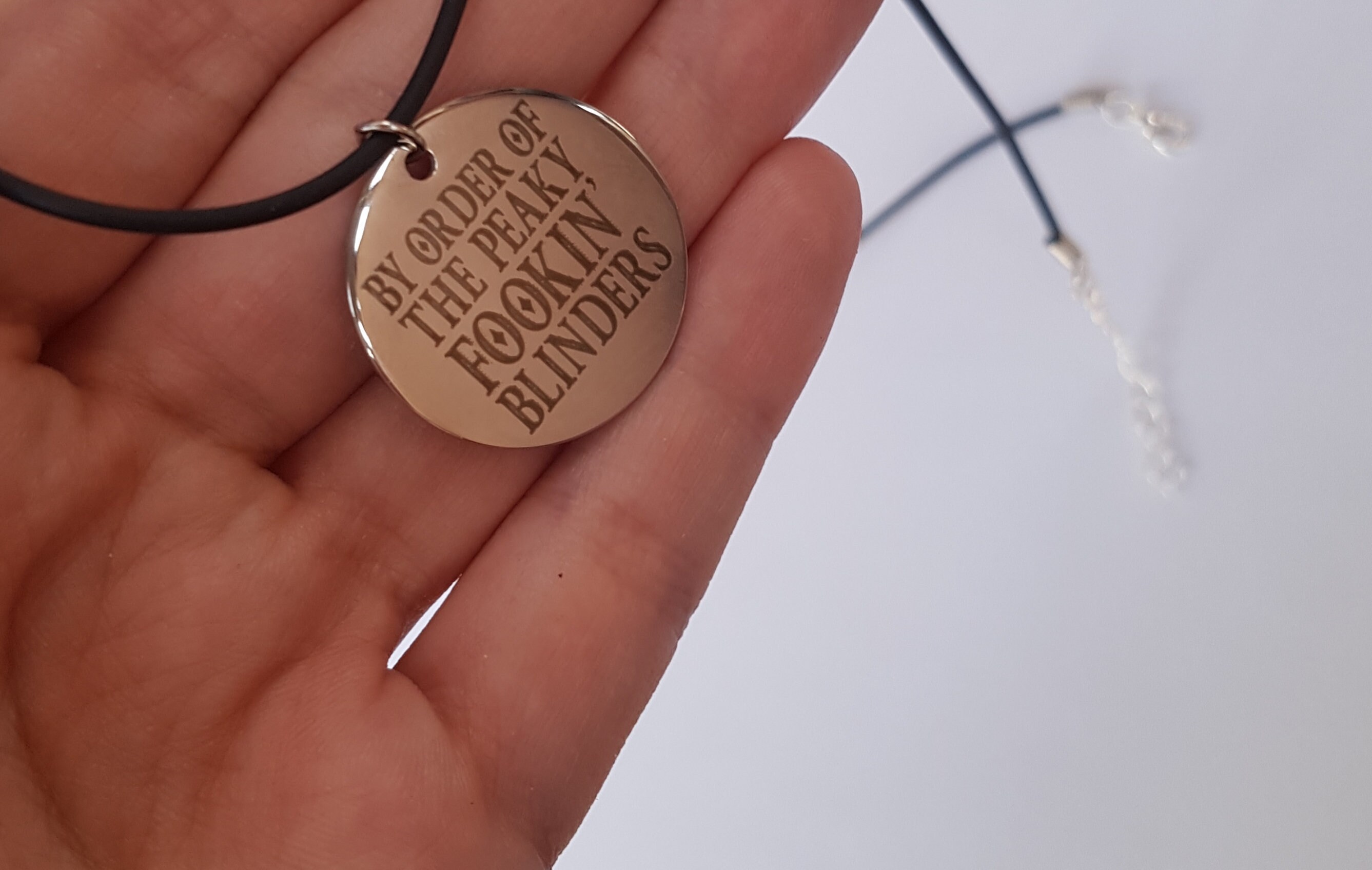 Peaky Blinders Necklace Peaky Blinders Jewelry by Order of Etsy Hong Kong