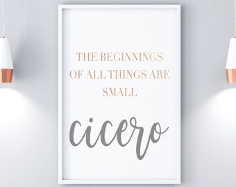 Cicero Poster Etsy