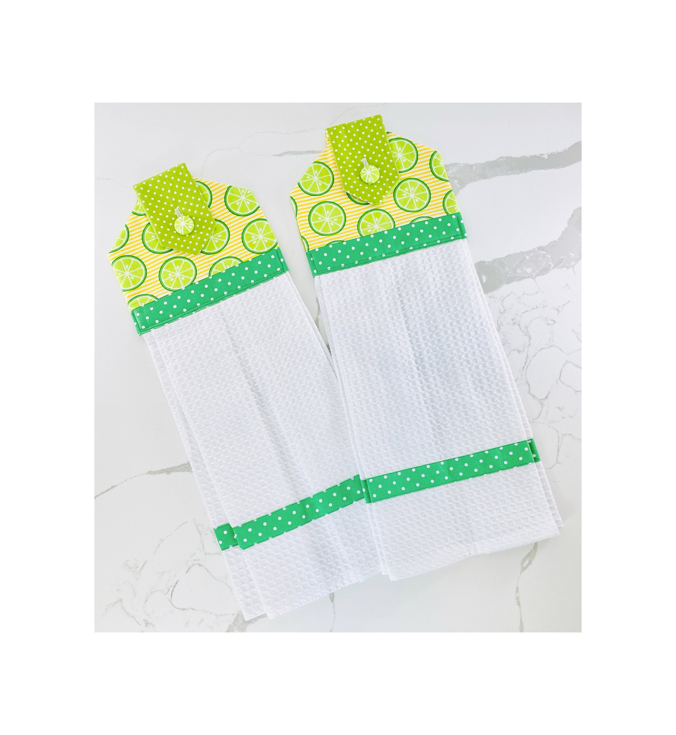 Juego de toallas de cocina colgante Juego de toallas waffle | Etsy