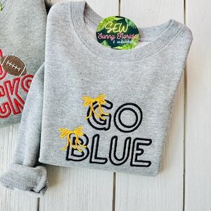 Embroidered Toddler Game Day Sweatshirt: Team Spirit Apparel