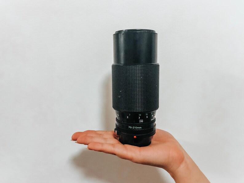 Film Photography Lens Canon FD 70-210mm Zoom Lens Vintage Camera Lens Canon Lens Vintage Photography Film Camera Lens Film Cameras