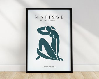 Matisse Print, Abstract Wall Art, Boho Decor, Neutral Prints, Simple Wall Art, Living Room Art, Henri Matisse, Boho Prints
