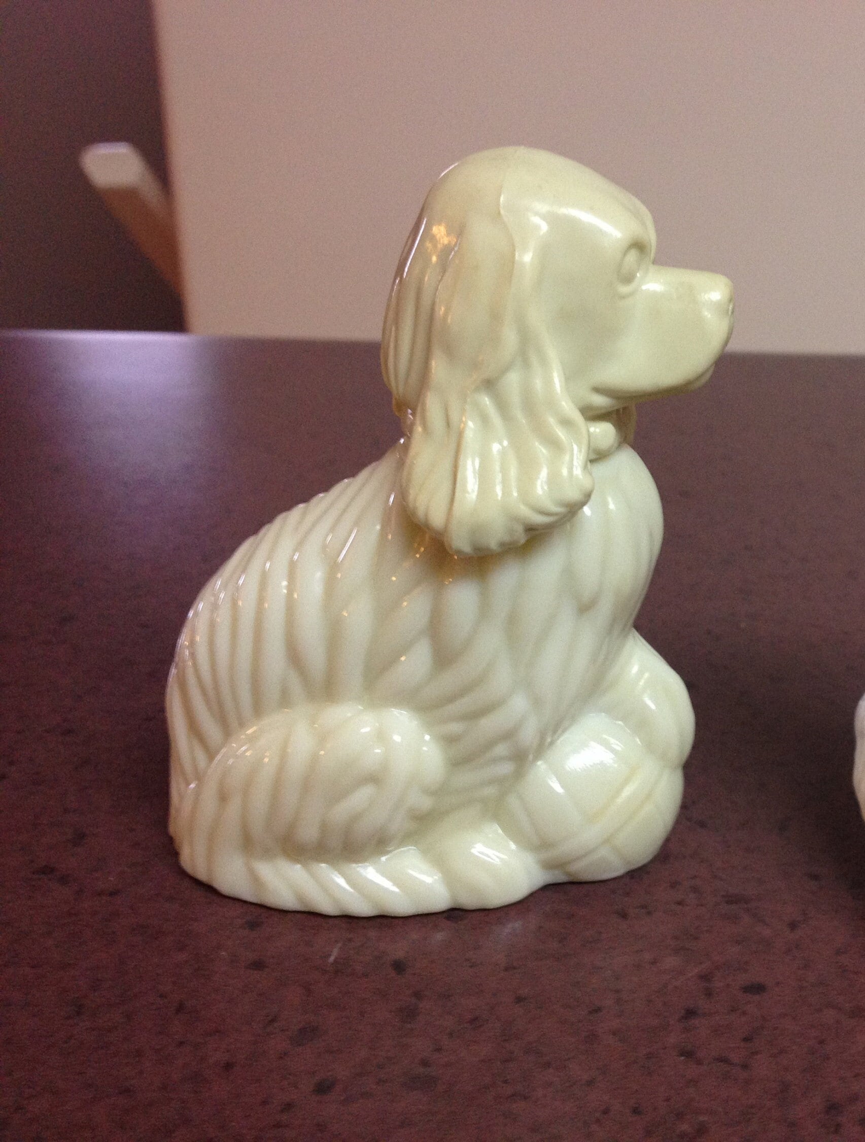 Vintage Avon Dog Perfume Bottle Cocker Spaniel White Milk Etsy