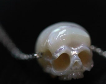 Pearl Skull necklace