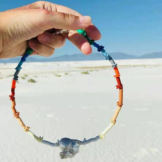 Harry Styles Pearl Necklace Rainbow 