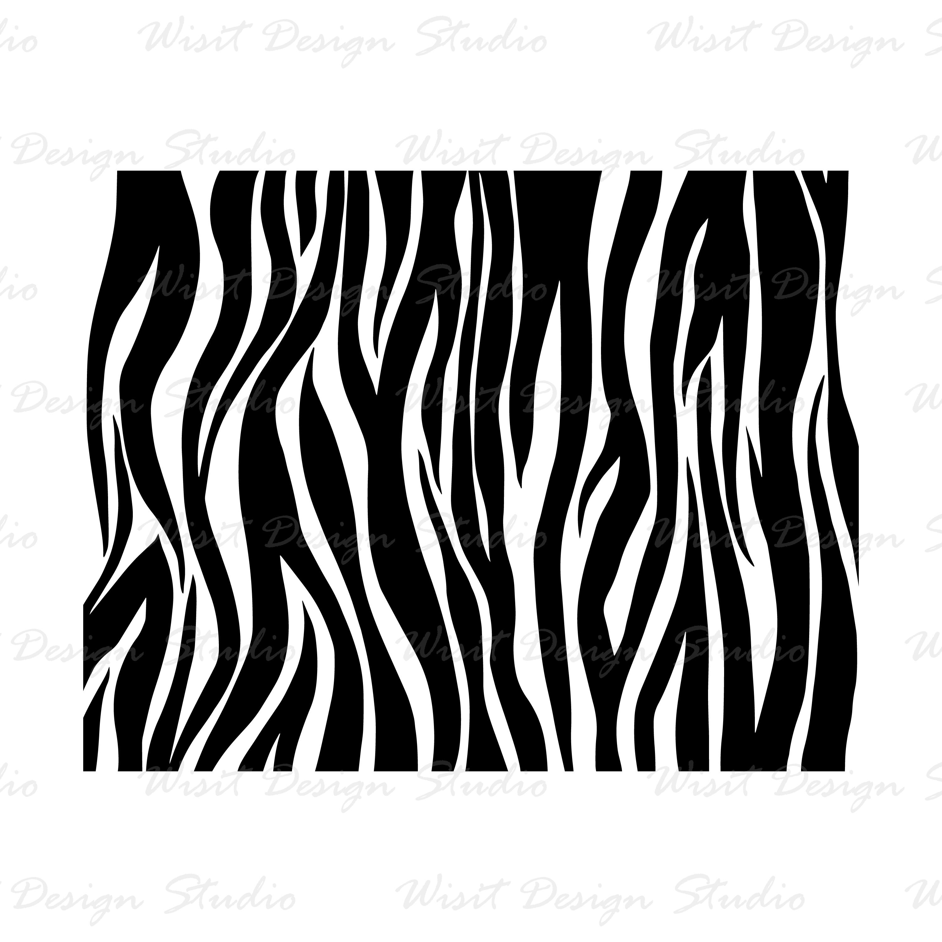 Zebra Pattern SVG Download Svg Design Cricut files SVG Etsy