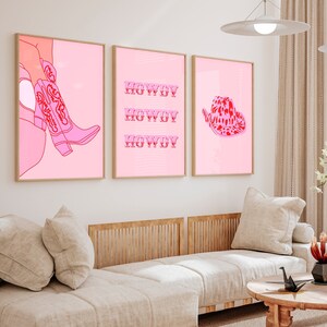 Pink Cowgirl Poster