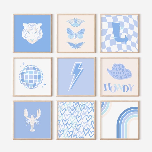 Preppy Wall Decor - Etsy