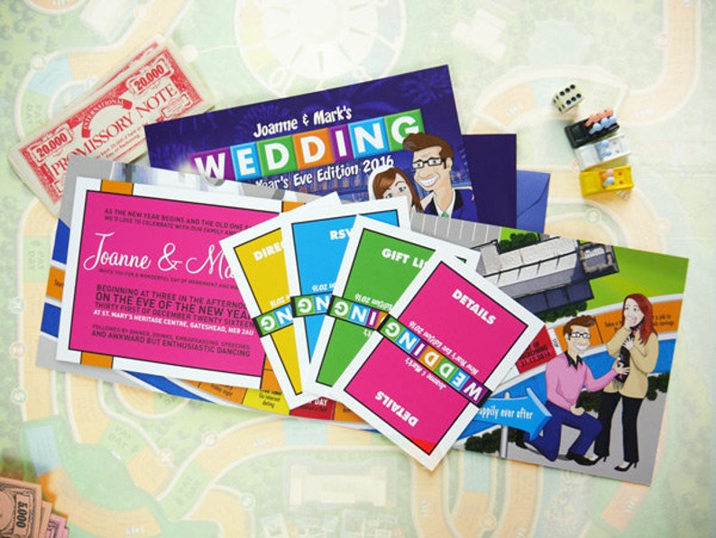 Its A Game Wedding Invitations Etsy