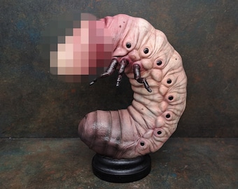 Monster PP grub creepy horror decor