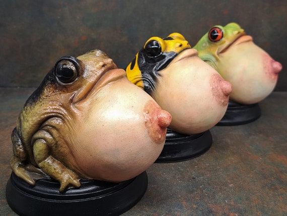 Boob Frog Funny Frog Creature Sculpture -  Canada