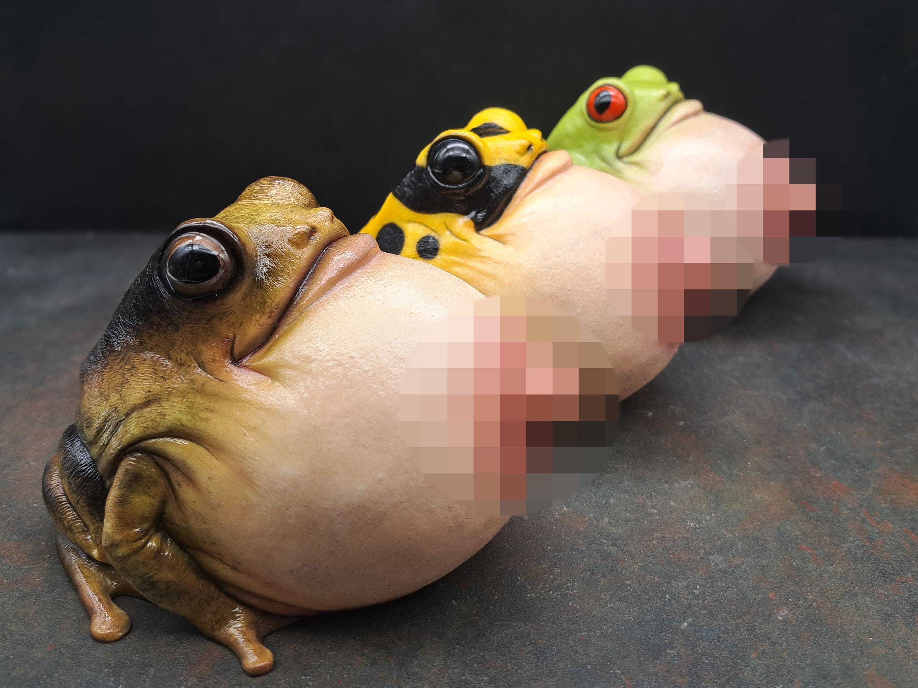 Toadie Funny Frog Creature Sculpture - Etsy Toadie Funny Frog Creature Sculpture - Etsy