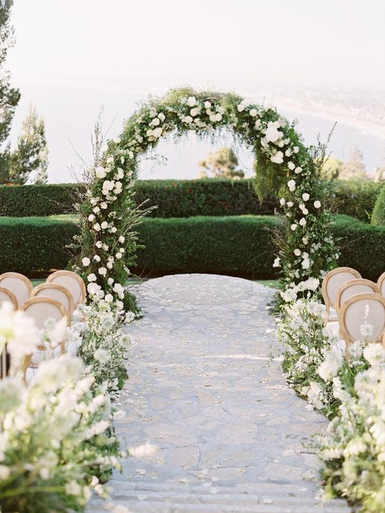 Wedding Arch Wedding Decor Wedding decorations Metal arch
