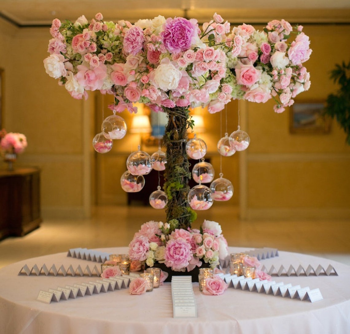 20 pcs Hanging Glass terrarium Greenery Wedding decor Glass Etsy