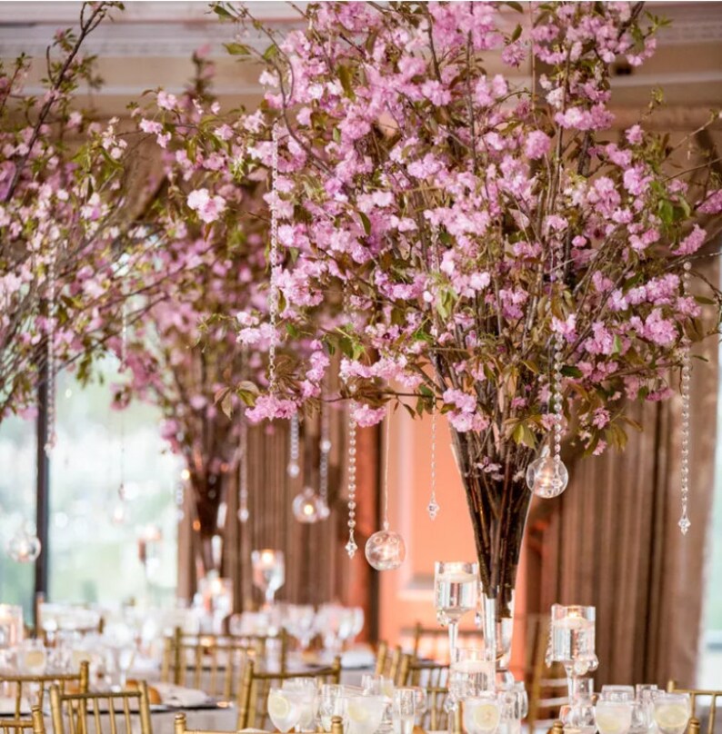 10pcs Hanging Glass Orbs Wedding centerpiece Wedding Decor Etsy