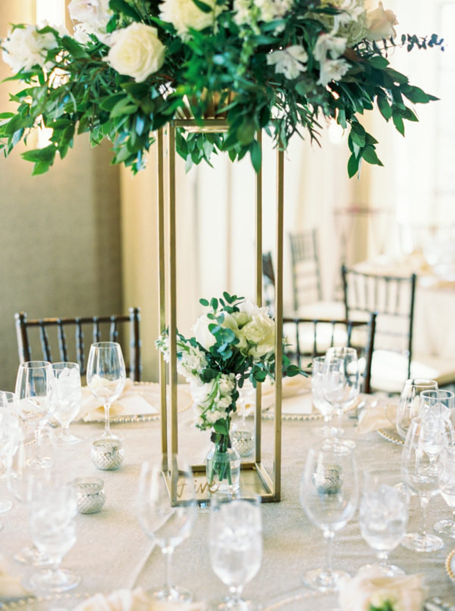 Metal Wedding Centerpiece for Tables Wedding Decor Flower Etsy UK