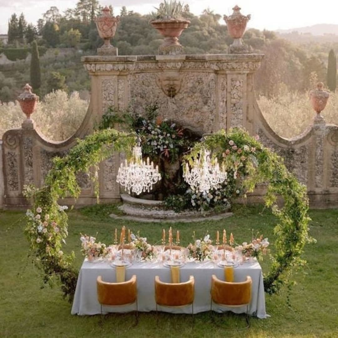 Flower Chandelier, Hanging Wedding Decorations