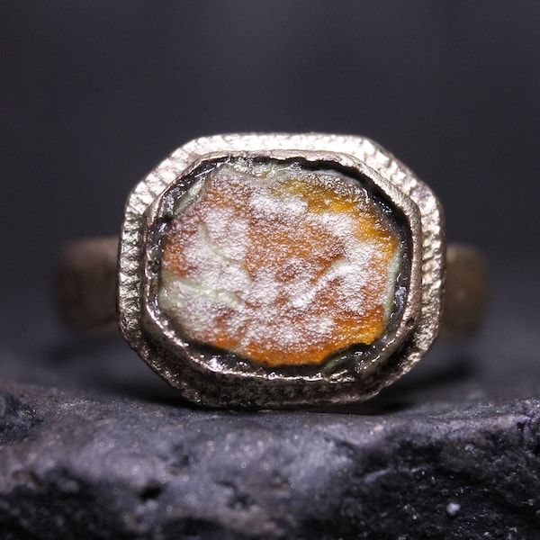 Antique Signet Ring, Ancient Artifacts, Medieval Ring, Nordic Jewelry, Viking Age, 900-1300 AD