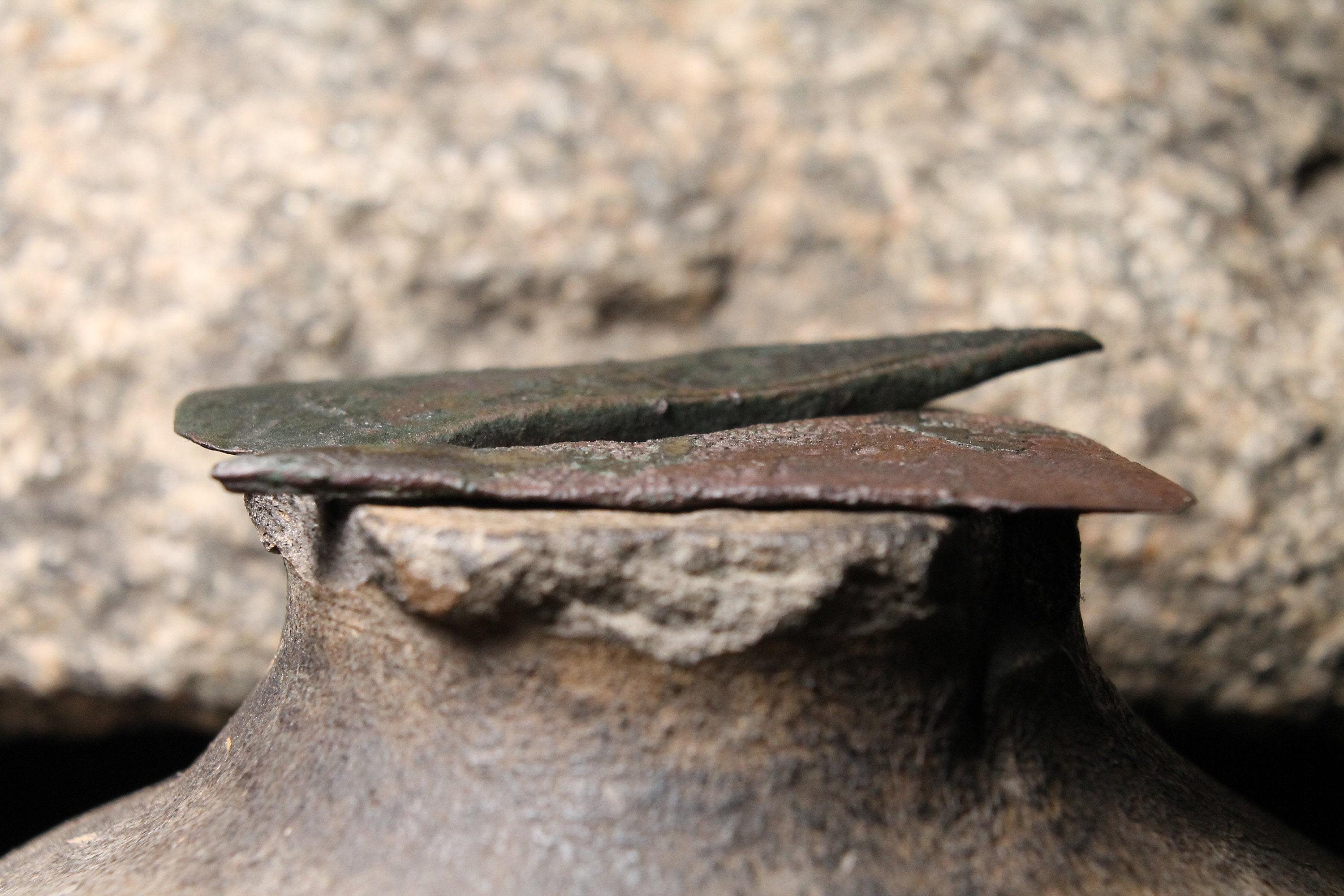 Antique Bronze Artifacts / Ancient Tools / Archaeological Find Etsy