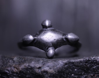 Oude Vikingring, Scandinavische sieraden, middeleeuwse artefacten, Vikingtijd, Amerikaanse maat 7,5