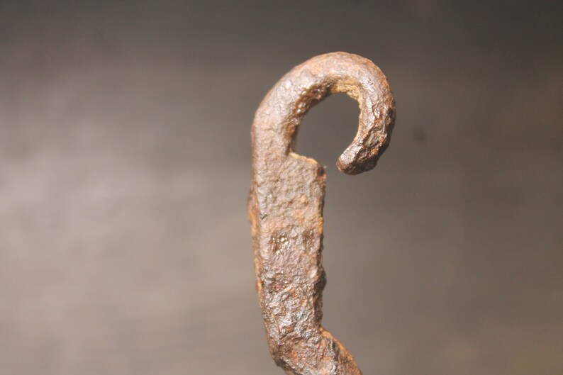 Ancient Viking Big Iron Fishing Hook / Archaeological Find / Etsy