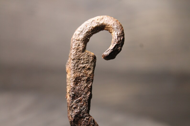 Ancient Viking Big Iron Fishing Hook / Archaeological Find / Etsy
