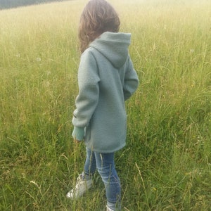 Walkjacke in Altgrün optional gefüttert oder ungefüttert Bild 5