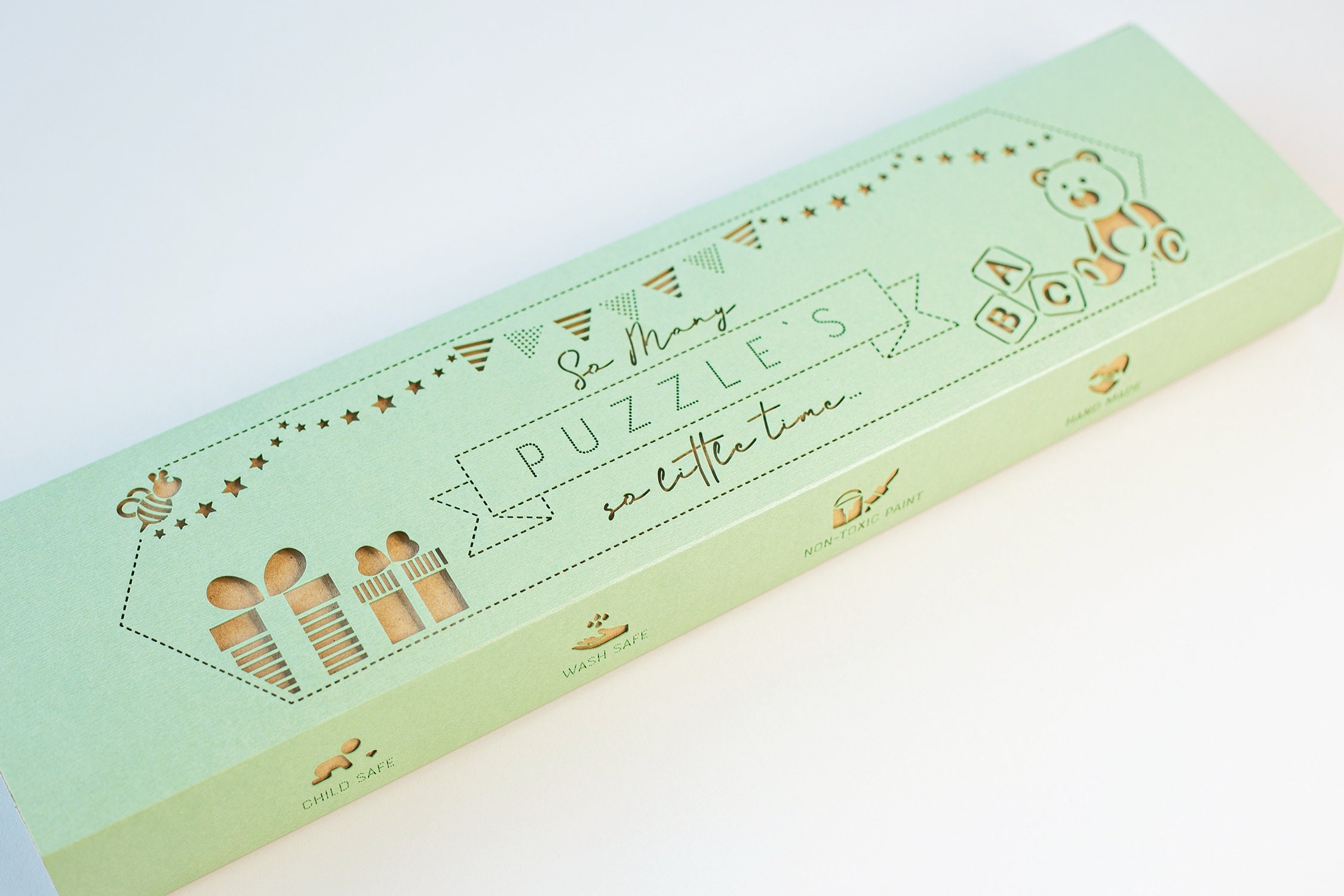 Puzzle Wrapping Paper Gift Wrap for Girls and Boys Etsy