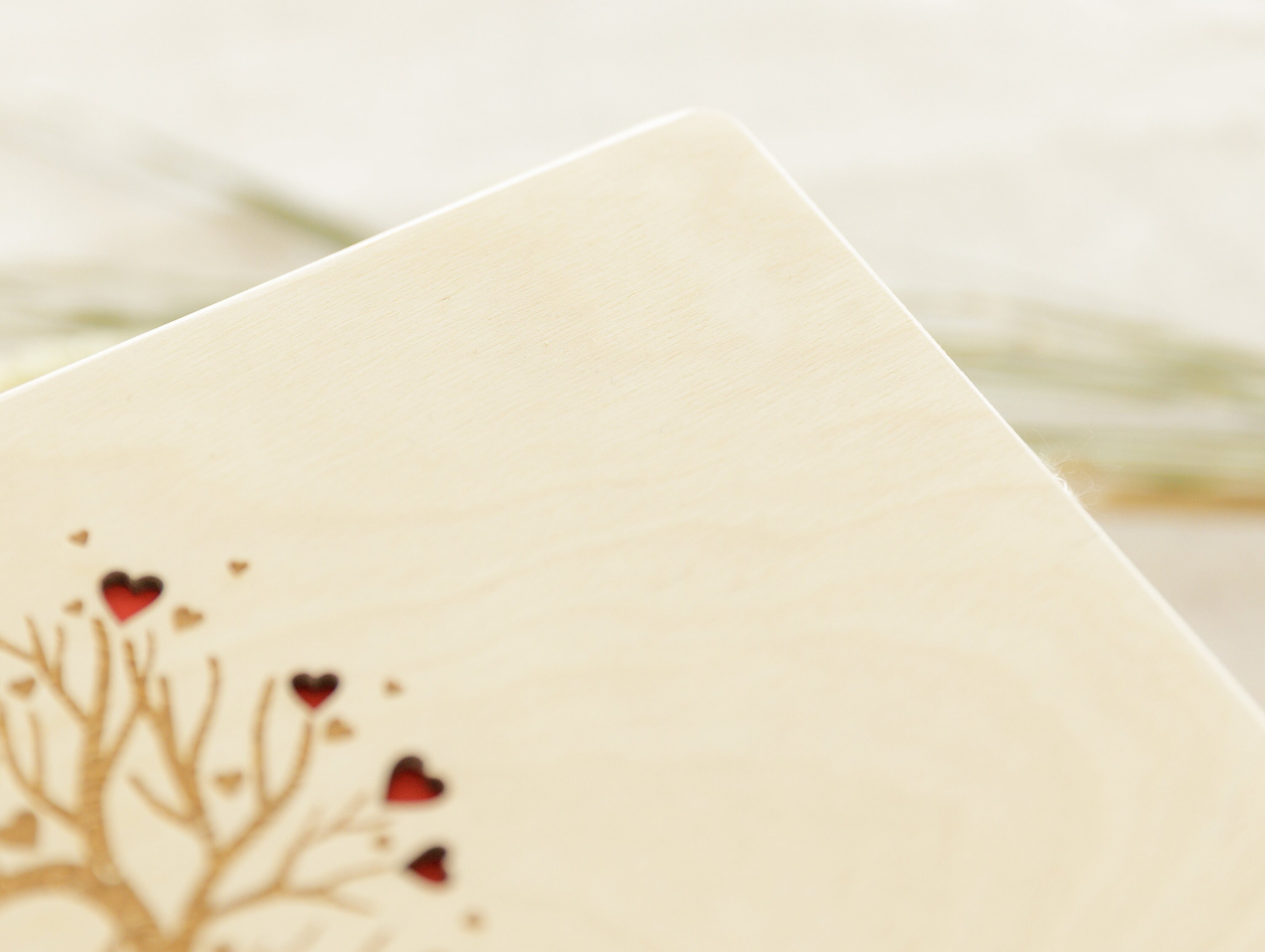 Envelope Box Personalized Gift Wooden Box Idea for a Gift Engraved Tree ...