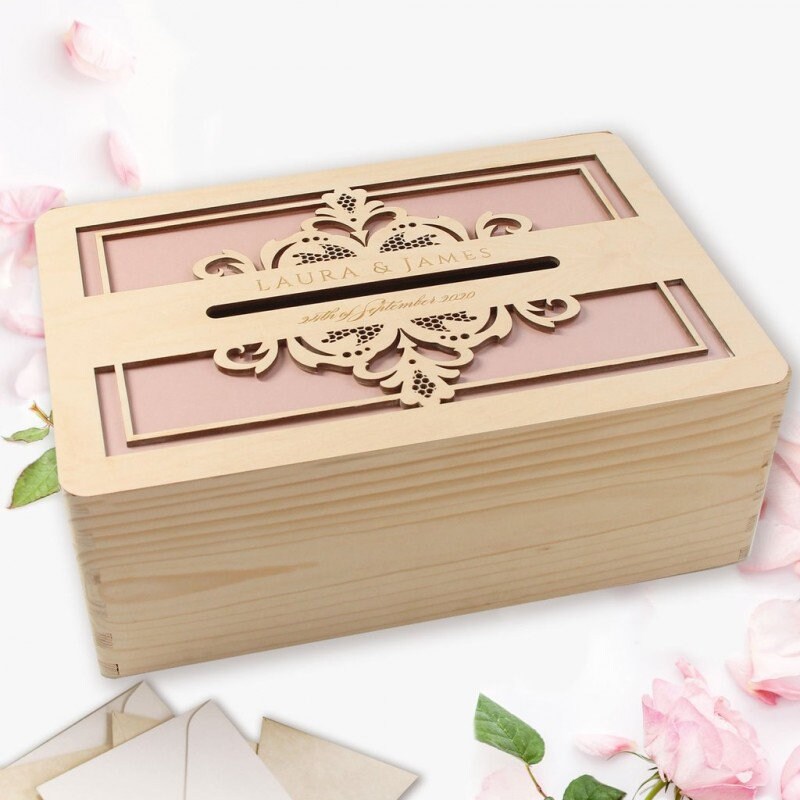 Caja de madera con caja de madera de grabado para el regalo de | Etsy