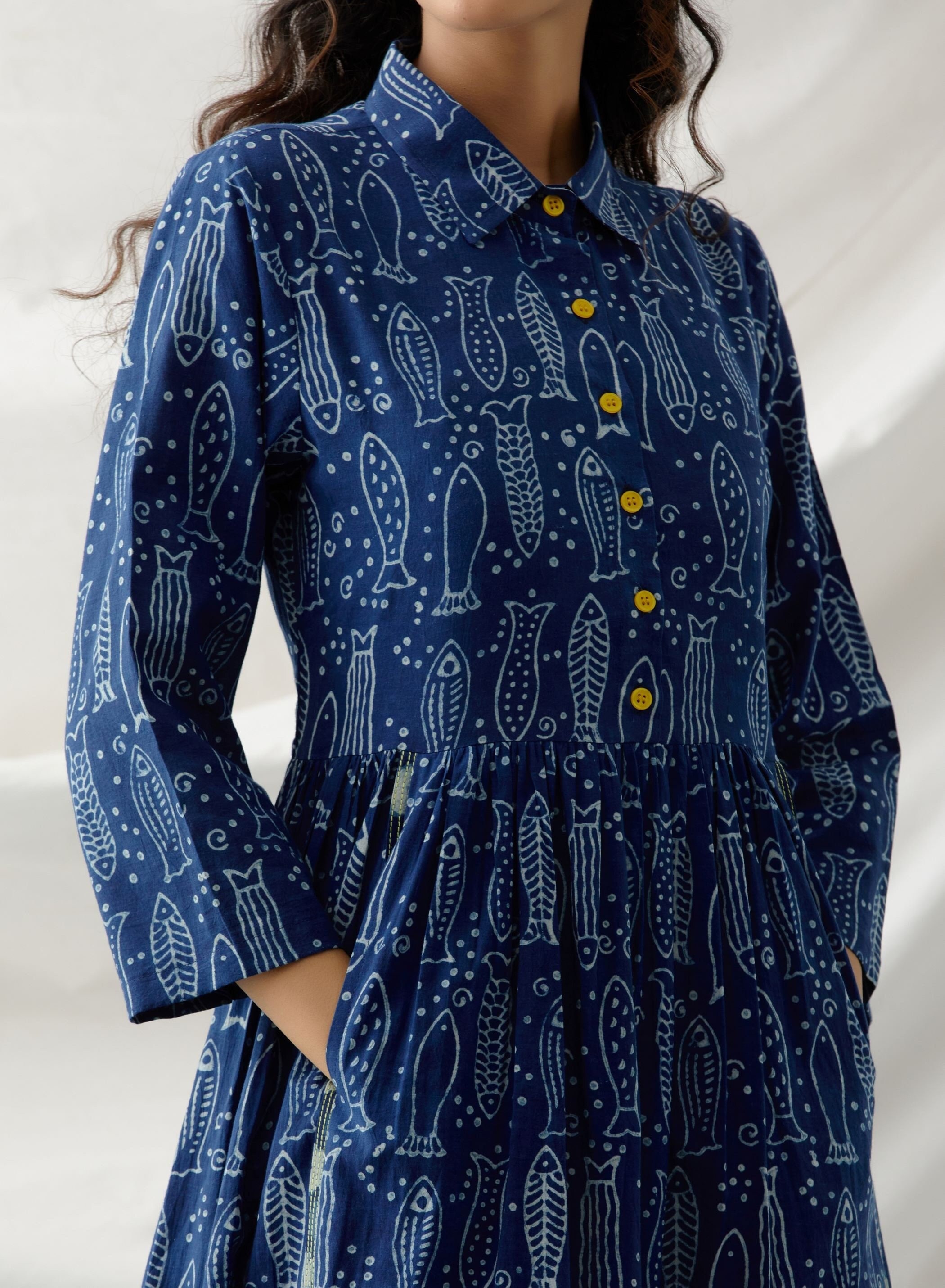 Linen Sardines Dress - Etsy