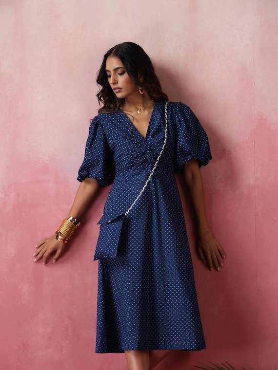red gingham midi dress BOW L / Color:Allure Bestseller Besolor 1950s Retro Dress This dress is the