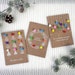 FZOPO Weihnachtskarten-Set | 33 Karten Mit Umschlägen, 12 Designs, 10,4x16 Cm – Festliche Grüße Für Familie & Freunde