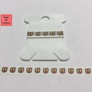 Washi Tape Sample 24&quot; - Pretzels