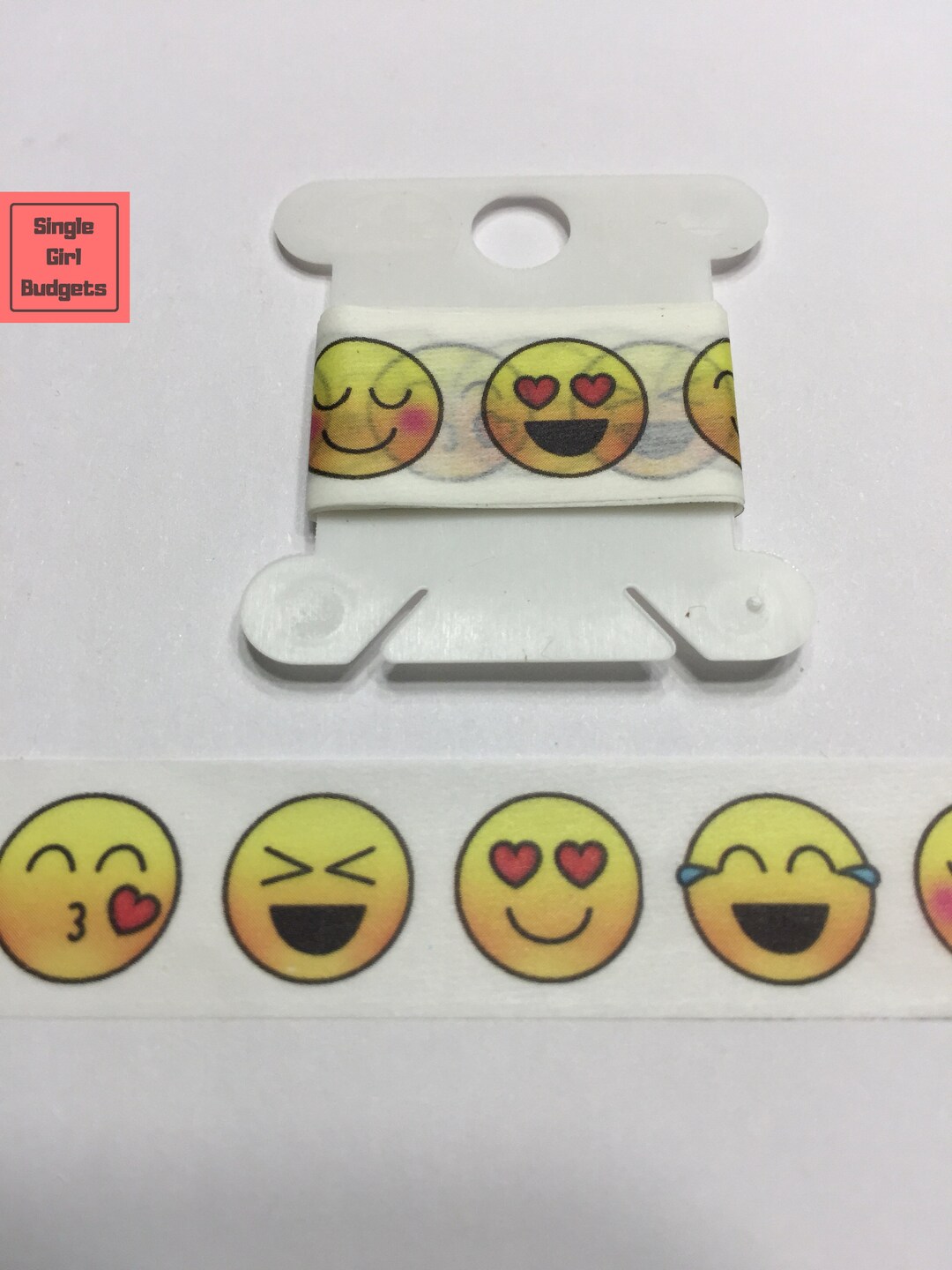Washi Tape Sample 24 Emojis Etsy