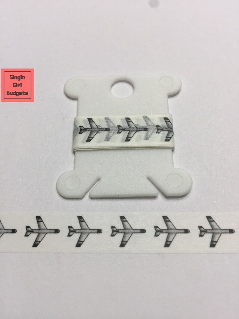 Airplanes Washi Tape Sample 24