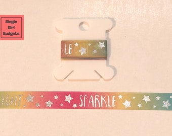 Washi Tape Sample 24" - Sparkle
